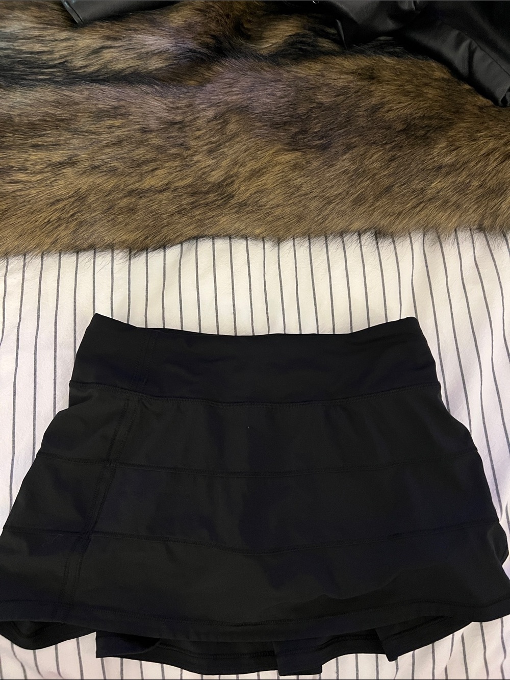 lululemon athletica Black Athletic Skort